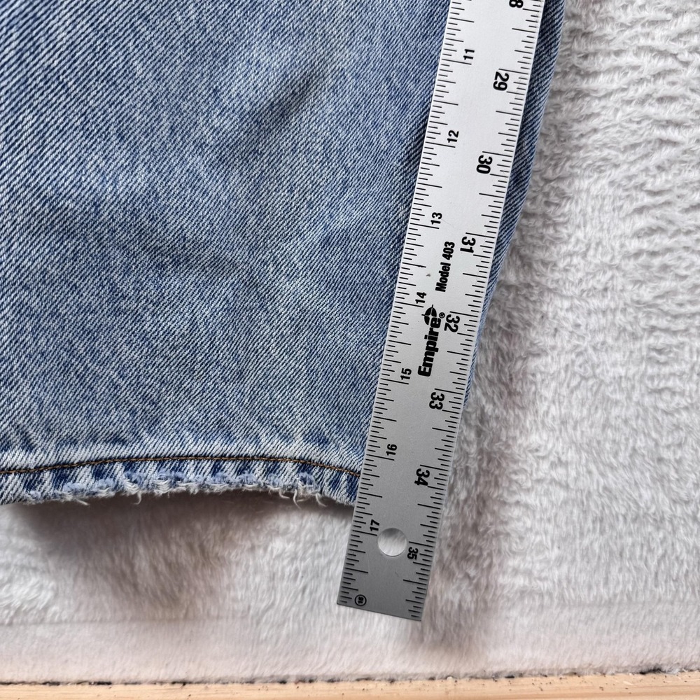 Abercrombie & Fitch Jeans Mens 34x34 Blue Light Wash Ultra Baggy Denim Pants - Picture 5 of 8